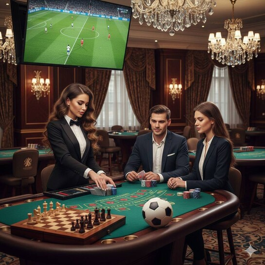 棋牌麻将经典场景